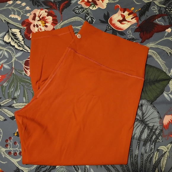 Lululemon Wunder Train High-Rise Tight 25"Aztec Brick - Picture 3 of 3